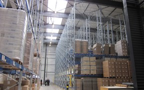 Neubau Lagerhalle, AMEFA GmbH, Limburg